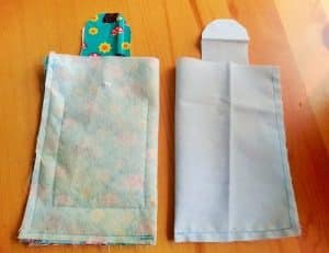 phone case tutorial sewing bee fabrics creating a lining